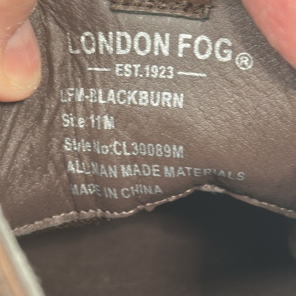 London Fog Blackburn boots Size 11 - Picture 7 of 7